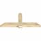 Ekena Millwork Eugene Rough Sawn Timber Gable Bracket, Douglas Fir, 60"W x 27"H x 4"D x 6"F, 11/12 Pitch GBW060X27X0406EUG00RDF - alternate 5